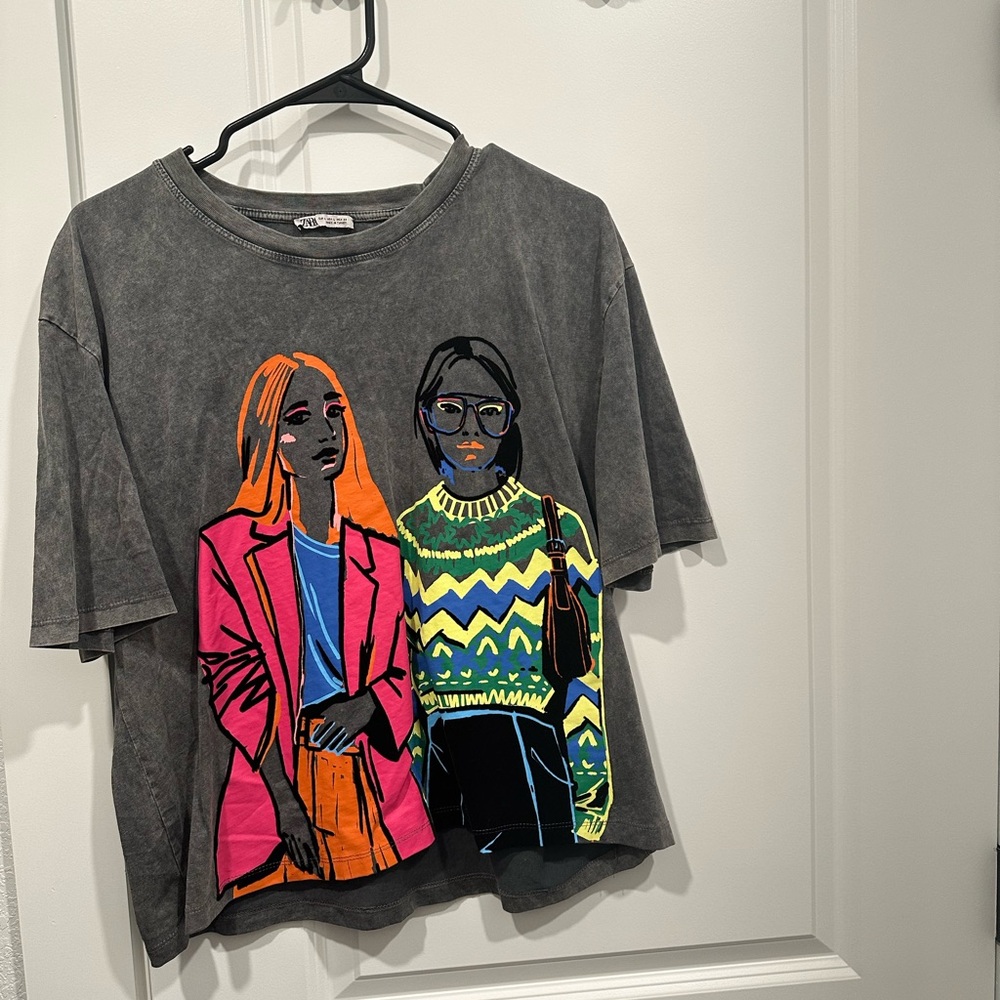 ZARA Graphic T shirt
